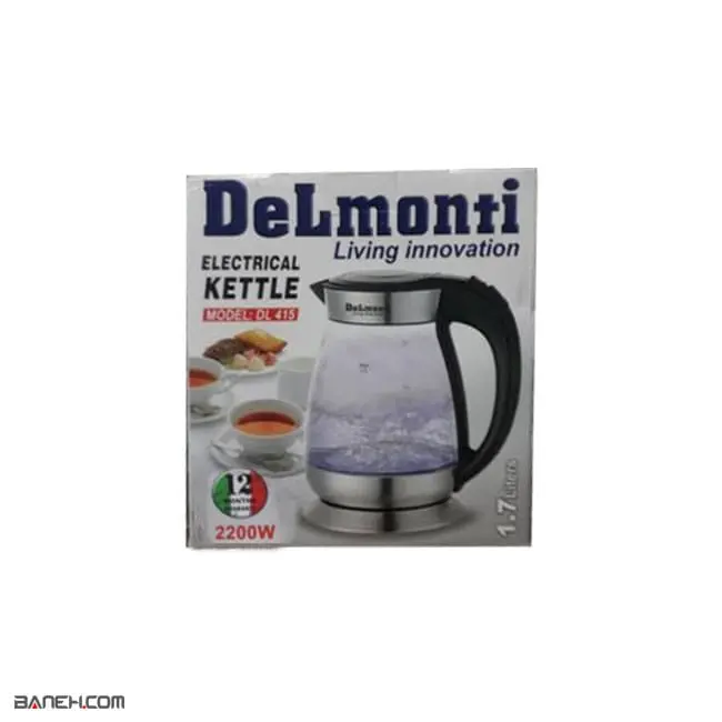 کتری برقی دلمونتی 2200 وات DL415 Delmonti Electric Kettle