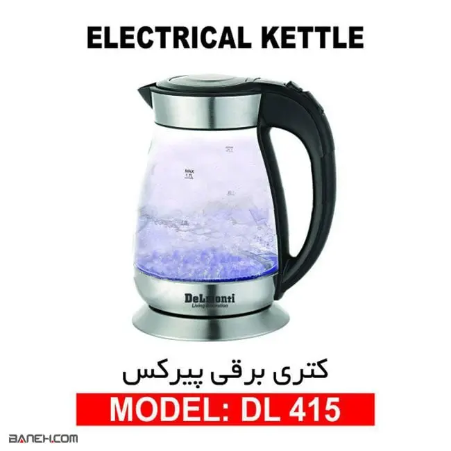 کتری برقی دلمونتی 2200 وات DL415 Delmonti Electric Kettle