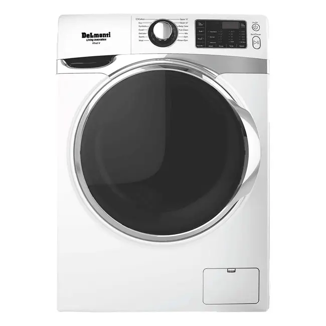 ماشین لباسشویی دلمونتی 9 کیلویی DL505 سفید نقره
