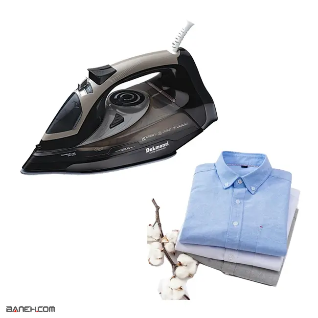 dl915.6 1.jpg اتو بخار دلمونتی سرامیکی 2400 وات DL915 Delmonti Steam Iron