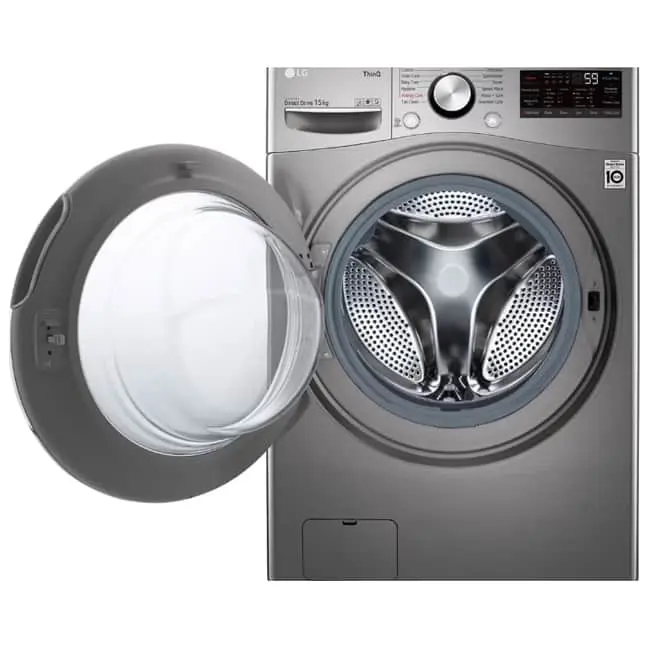 ماشین لباسشویی ال جی ۱۵ کیلو F0L9DYP2S نقره