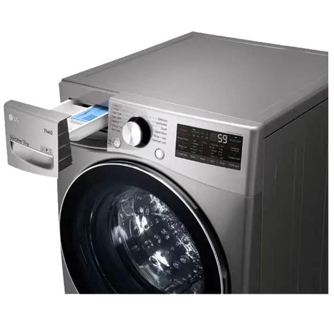 ماشین لباسشویی ال جی ۱۵ کیلو F0L9DYP2S نقره
