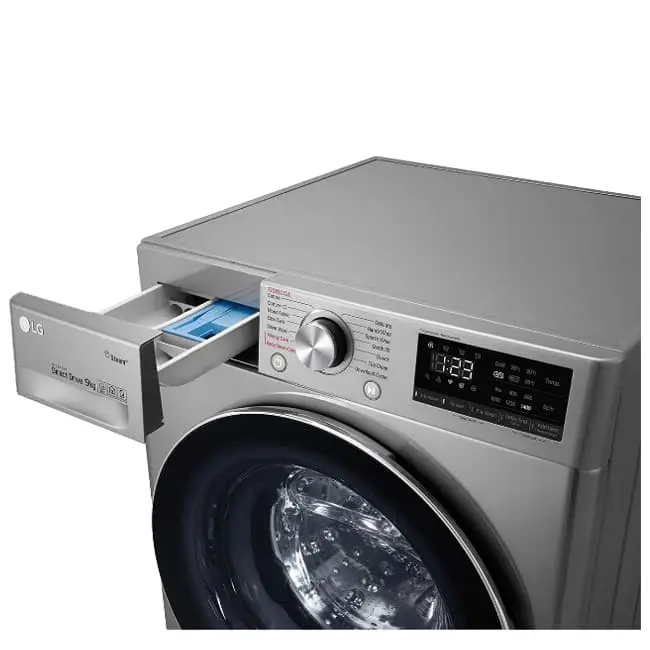 لباسشویی 10.5 کیلویی ال جی 7 کیلو خشک کن دایرکت درایو F4V5VYP2T LG