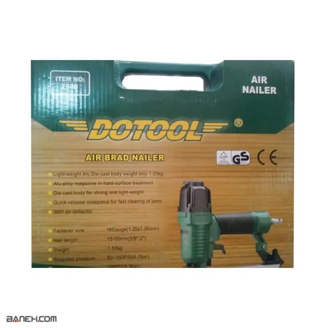 دستگاه میخ کوب بادی F50B Dotool Air Nailer