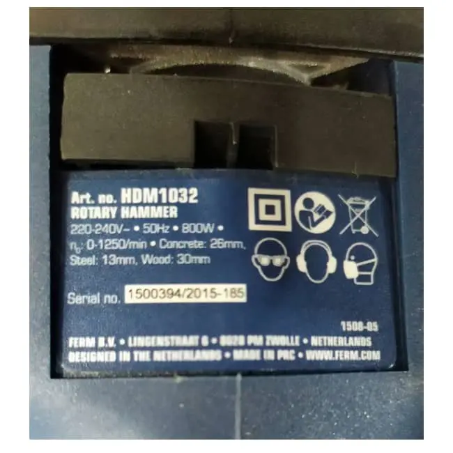چکش تخریب فرم HDM1032 سه حالته 800 وات