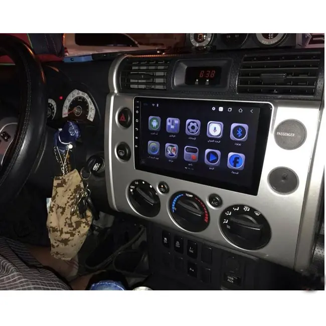 پخش فابریک و مانیتور خودرو تویوتا اف جی کروزر اندروید TOYOTA FJ CRUISER