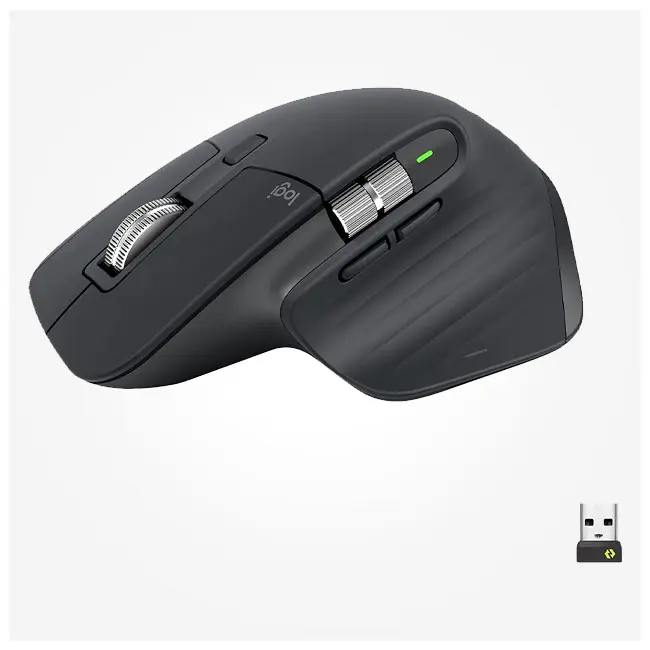 ماوس بی سیم بلوتوثی دار لاجیتک مدل Logitech MX Master 3S