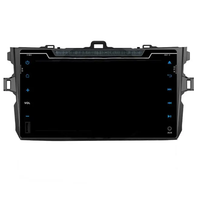 پخش فابریک و مانیتور خودرو تویوتا کرولا Toyota Corolla 2008-2006