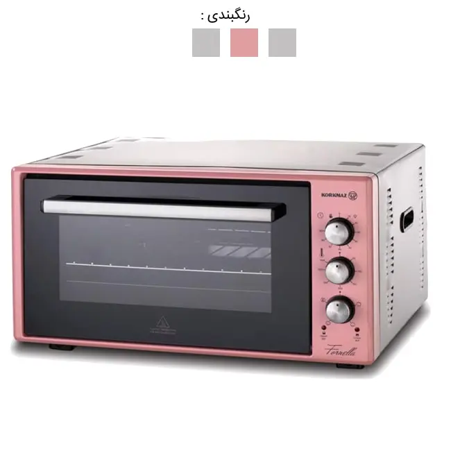 آون توستر کرکماز 50 لیتری 1600 وات مدل FORNELLA-A496