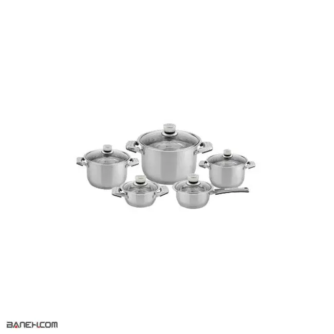 سرویس قابلمه استیل 27 پارچه فوما FU-1051 Fuma 27 Pieces