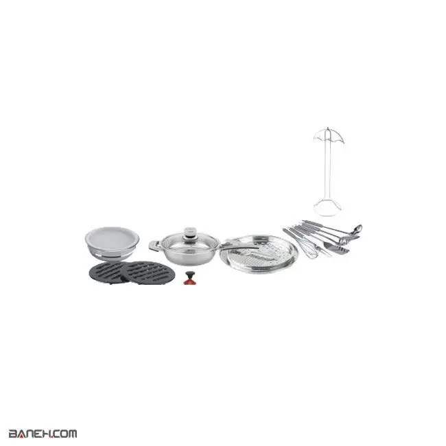 سرویس قابلمه استیل 27 پارچه فوما FU-1051 Fuma 27 Pieces