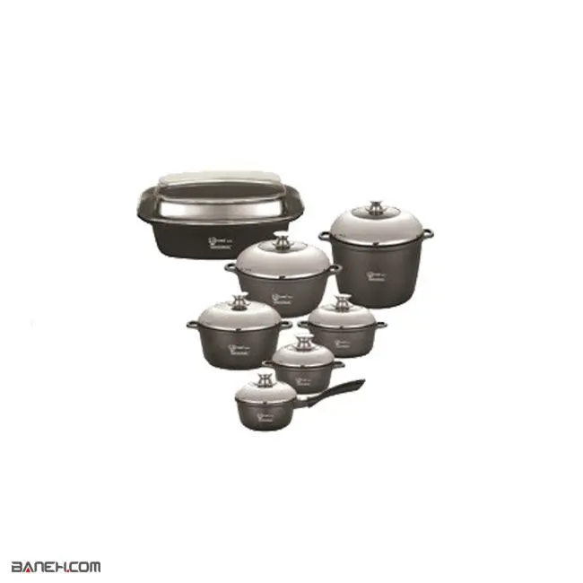 سرویس قابلمه سرامیکی 25 پارچه فوما FU-671 Fuma 25 Pieces