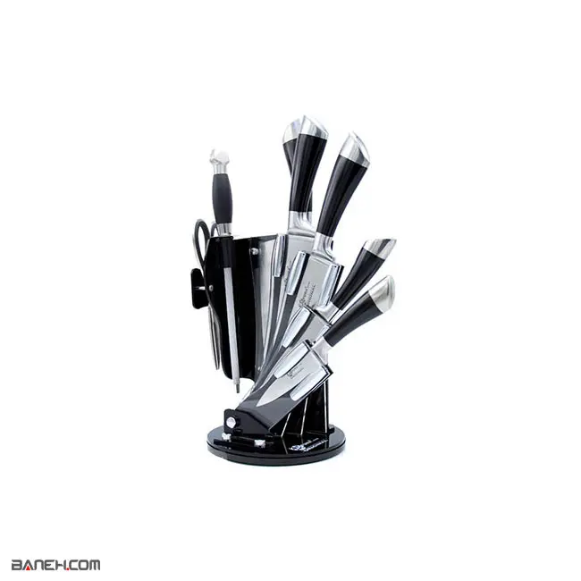 ست چاقو آشپزخانه 9 پارچه فوما Fuma Knife Set 9 Pcs FU-933