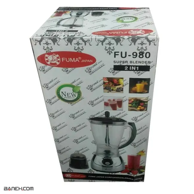 مخلوط کن فوما دو کاره FU-980 FUMA BLENDER