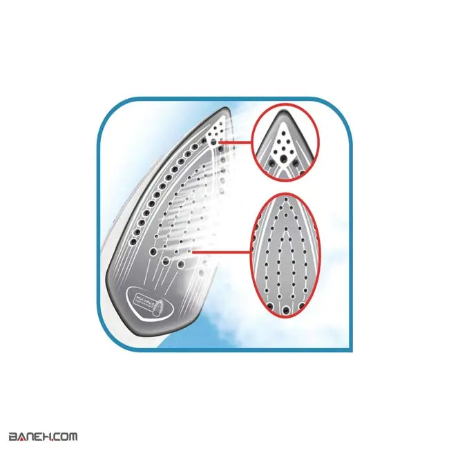 3 خرید اتو بخار تفال 2500 وات FV4970 Tefal Steam Iron fv4970.2.jpg خرید اتو بخار تفال 2500 وات FV4970 Tefal Steam Iron
