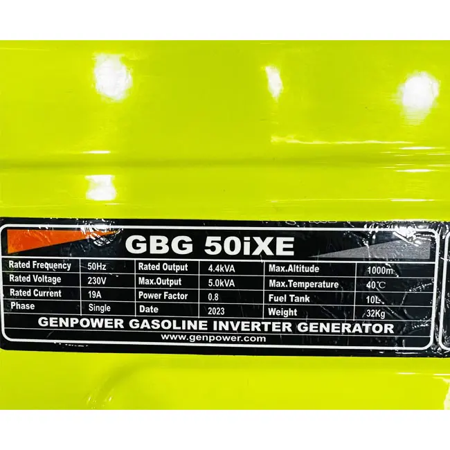 موتور برق 5000 وات جن پاور GBG50iXE 5000