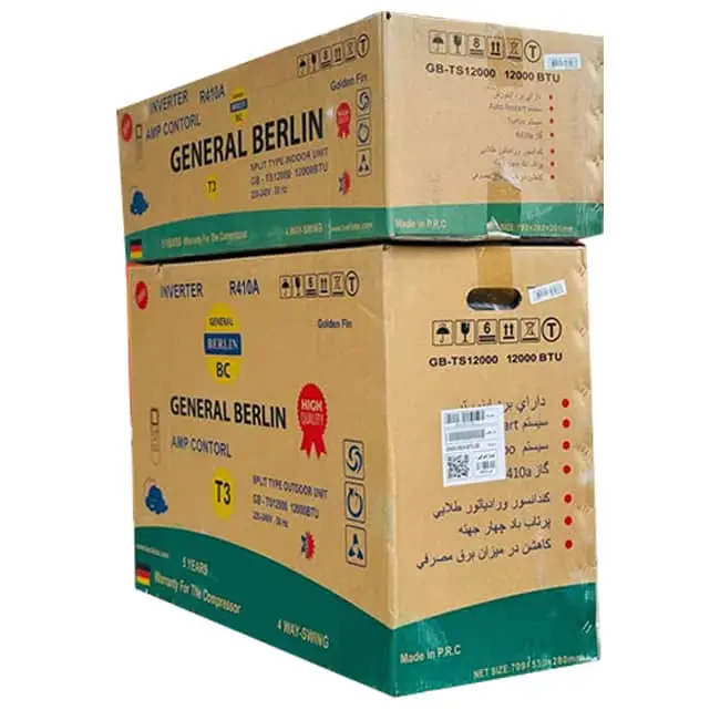 کولر گازی جنرال برلین 12000 اینورتر GB-TS12000 T3