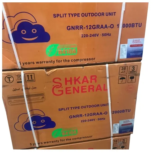 کولر گازی جنرال شکار 12000 طرح لبخند GNRR-12GRAA-I