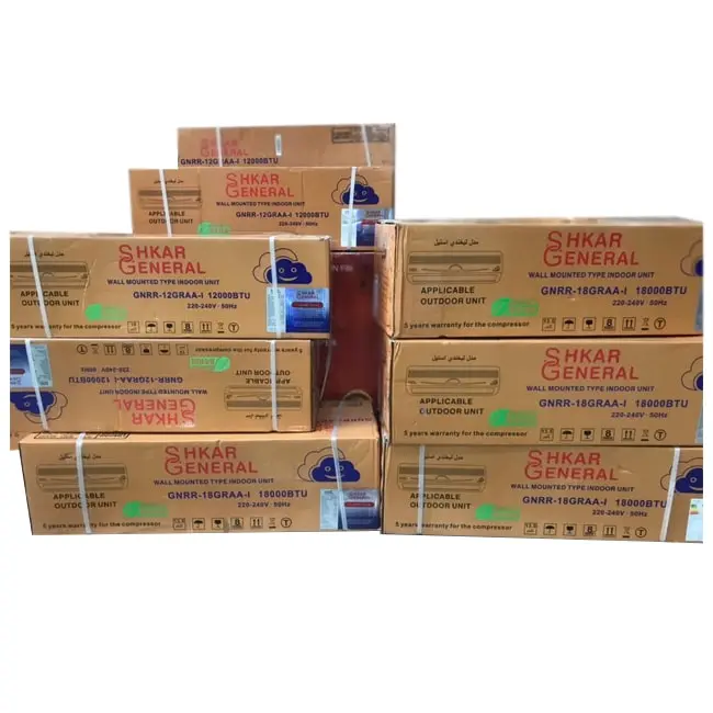 کولر گازی جنرال شکار 18000 طرح لبخند GNRR-18GRAA-I
