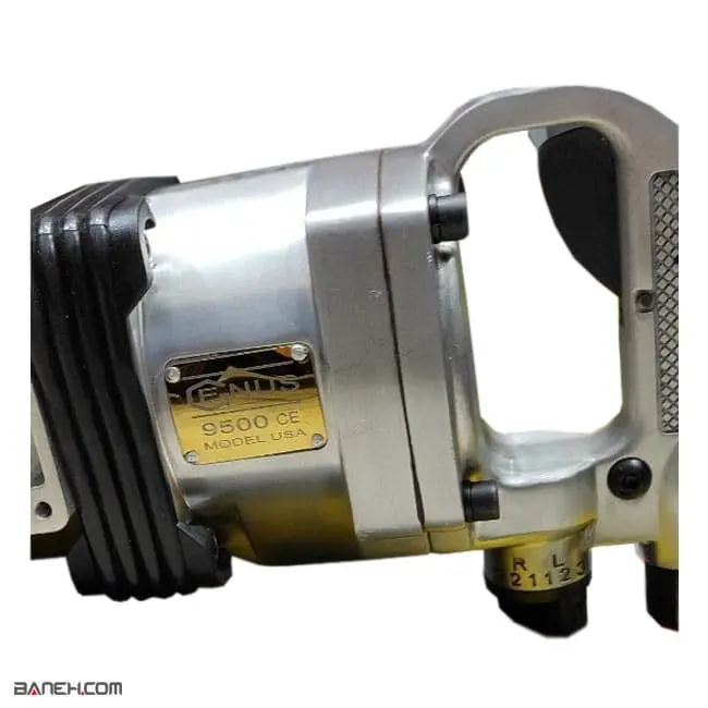 آچار بکس بادی جنوس 1 اینچ شفت کوتاه Genous 9500 CE Air Impact