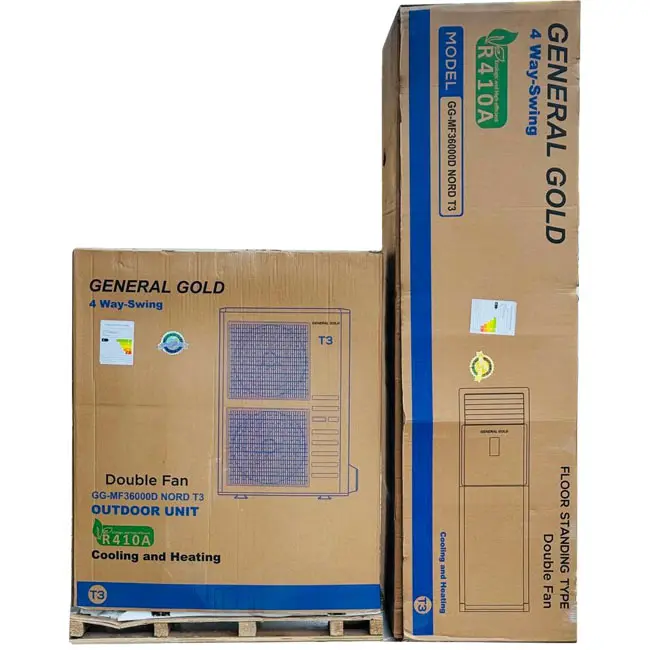 کولر گازی ایستاده جنرال گلد نورد GG-MF36000D NORD T3