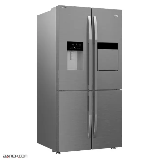 یخچال فریزر ساید بای ساید 34 فوت Beko GNE134751X