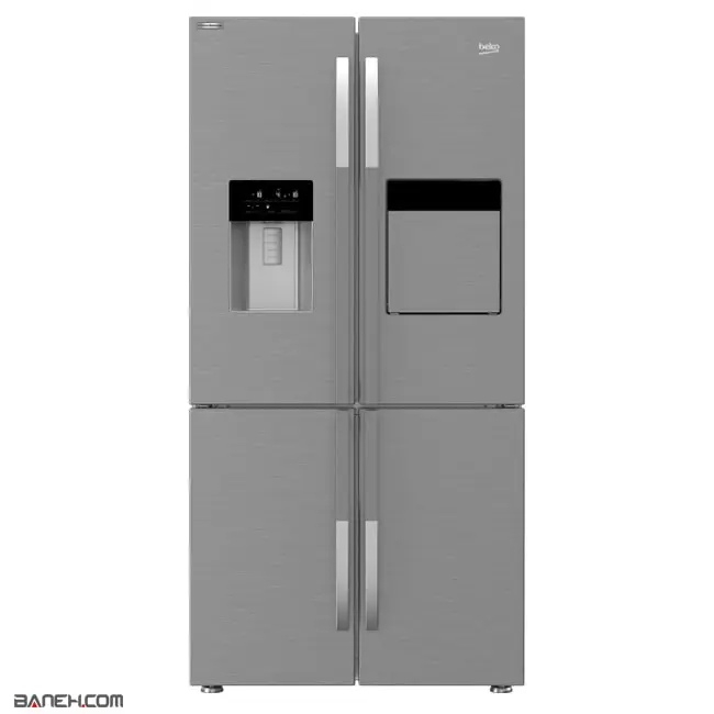 یخچال فریزر ساید بای ساید 34 فوت Beko GNE134751X