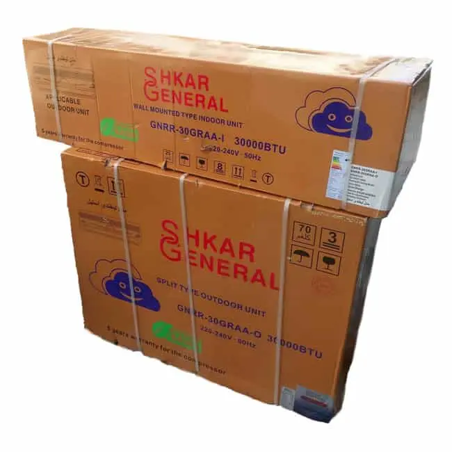 کولر گازی جنرال شکار 30000 طرح لبخند GNRR-30RAA-I