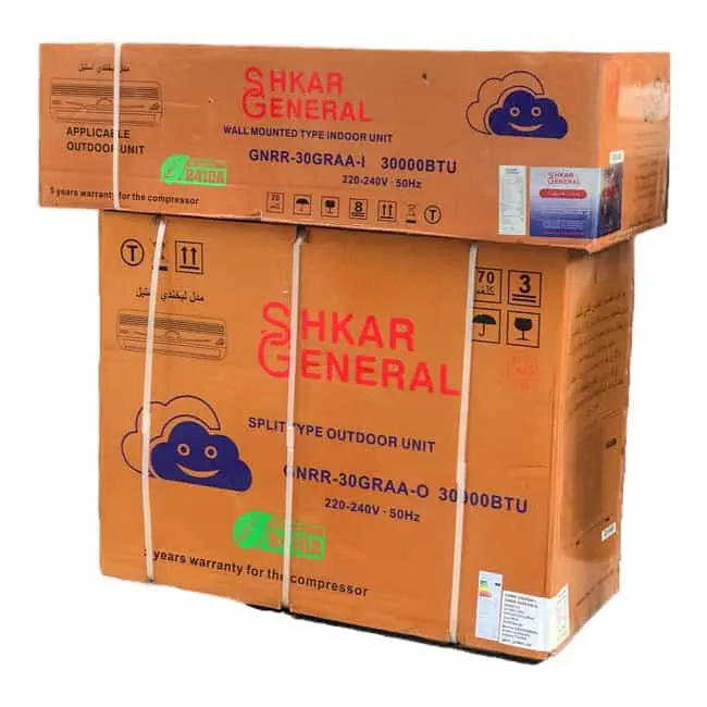 کولر گازی جنرال شکار 30000 طرح لبخند GNRR-30RAA-I