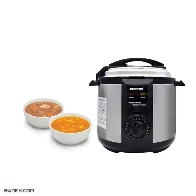 gpc307 6 1.jpg زود پز جیپاس 1190 وات GPC307-6L Geepas