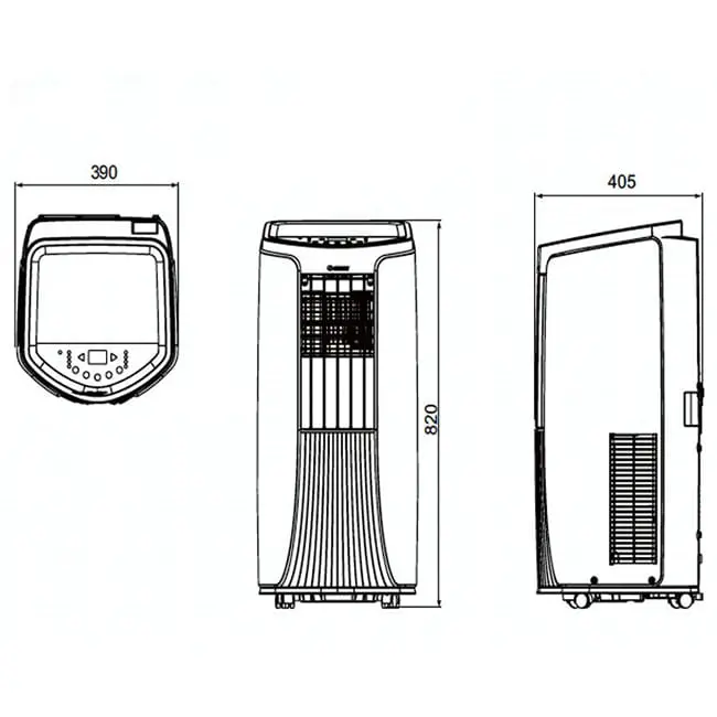 کولر گازی پرتابل گری مدل GPH 12000