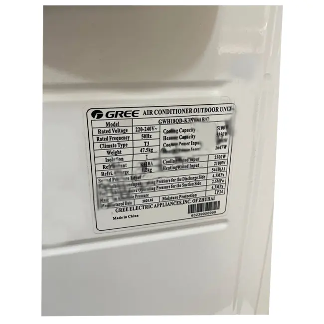 کولر گازی گری 18000 کم مصرف GWH18ACD-K3NTA5B T3
