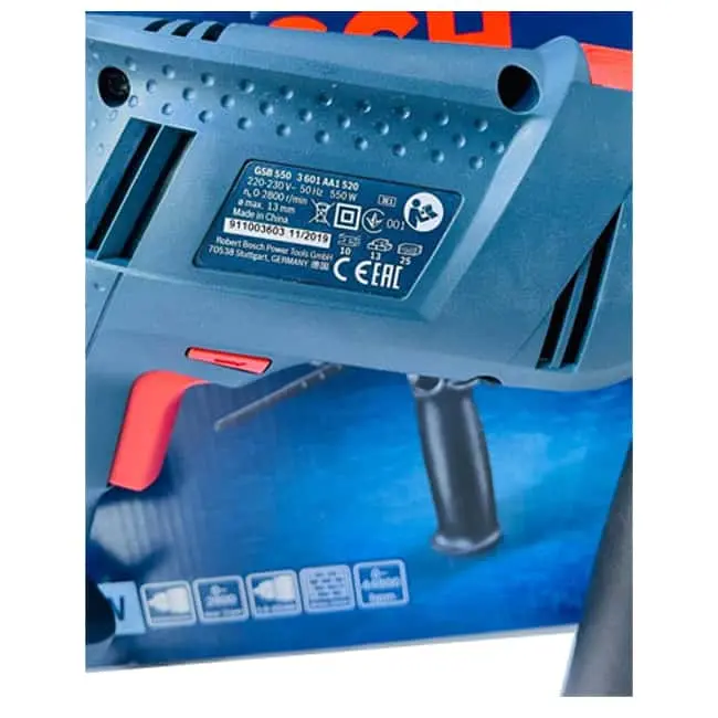 دریل بتن کن بوش چکشی 550 وات سه نظام GSB-550