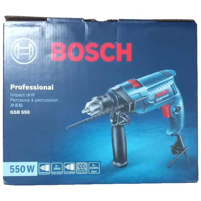 دریل بتن کن بوش چکشی 550 وات سه نظام GSB-550