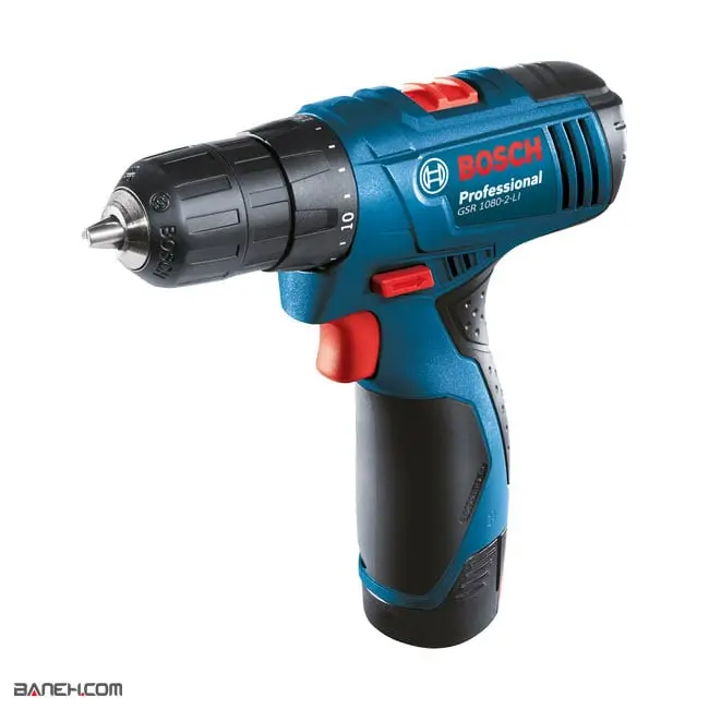 دریل پیچ گوشتی شارژی بوش GSR 1080-2-LI Bosch Cordless Drill