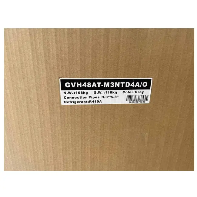 کولر گازی ایستاده گری 48000 GVH48AT-M3NTD4A R410 T3