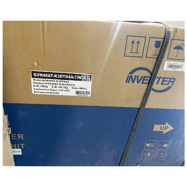 کولر گازی ایستاده گری 48000 اینورتر GVH48AT-K3DTD4A/I