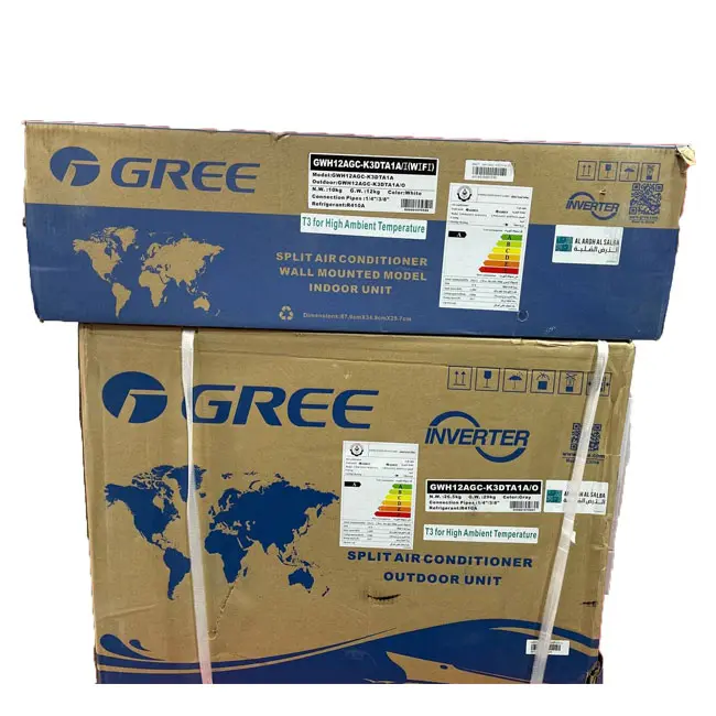 کولر گازی گری 12000 اینورتر GWH12AGC-K3DTA1AO R410a