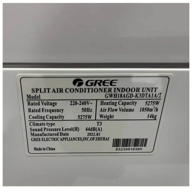 کولر گازی گری 18000 GWH18AGD-K3DTA1A/I اینورتر T3