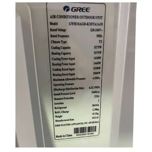 کولر گازی گری 18000 GWH18AGD-K3DTA1A/I اینورتر T3