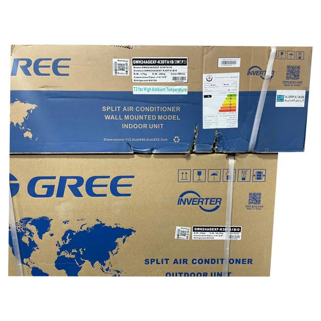 کولر گازی گری 24000 پلار مکس GWH24AGEXF_K3DTA1B اینورتر