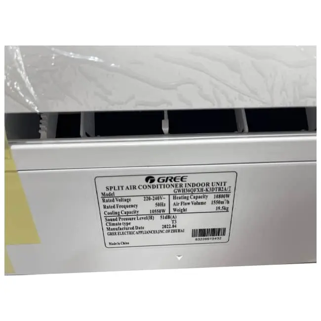 کولر گازی گری 36000 اینورتر GWH36QFXH-K3DTB2A/I
