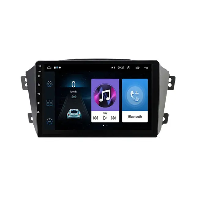 پخش فابریک و مانیتور خودرو جیلی ایکس 7 geely gx7 android