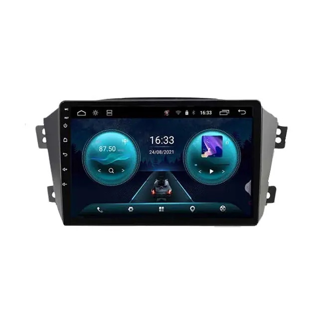 پخش فابریک و مانیتور خودرو جیلی ایکس 7 geely gx7 android