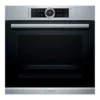 hbg632bs1m 10 فر توکار بوش 71 لیتری HBG632BS1M سری 8 نقره ای