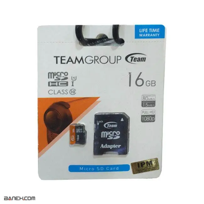 کارت حافظه میکرو اس دی تیم گروپ 16 گیگا بایت TEAMGROUP