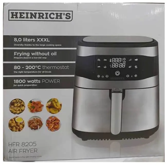 سرخ کن بدون روغن هنریچ 1800 وات مدل HFR 8205