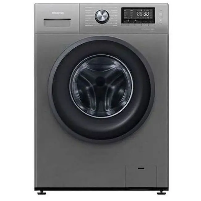 ماشین لباسشویی هایسنس ۹ کیلویی WFKV9014 سفید سیلور