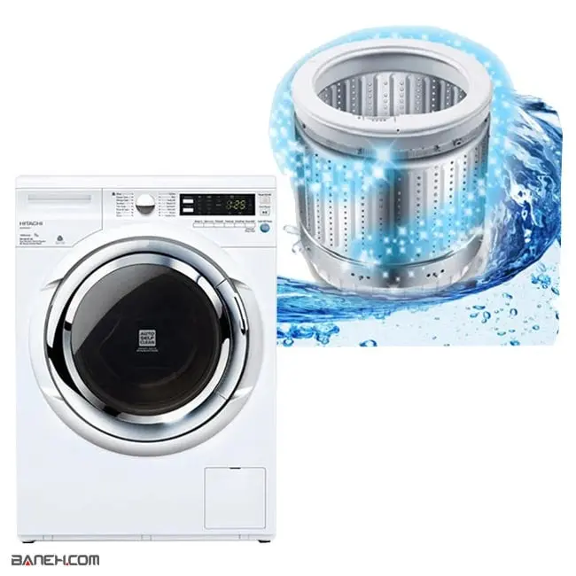 ماشین لباسشویی هیتاچی 9 کیلوگرم بدون تسمه HITACHI BDW-90XWV