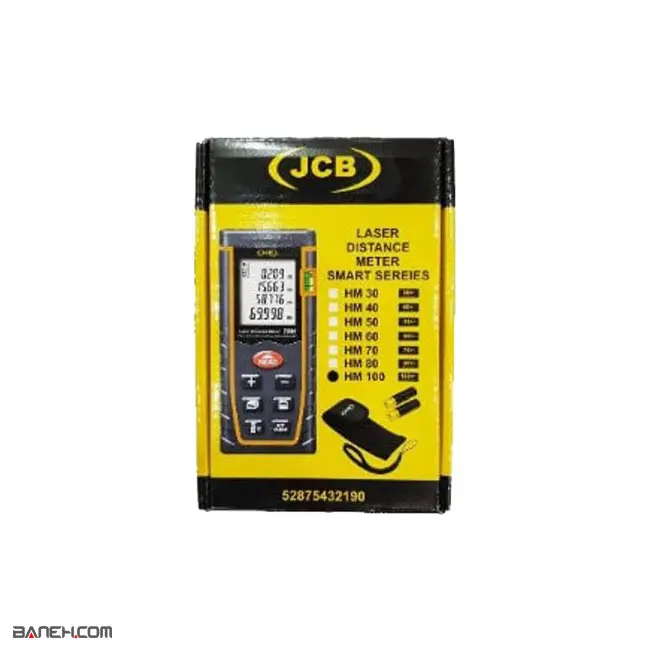 لوازم جانبی ابزار متر لیزری 100 متری جی سی بی JCB HM100 Laser